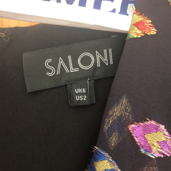 SALONI size 2 dress. - Picture 6 of 7